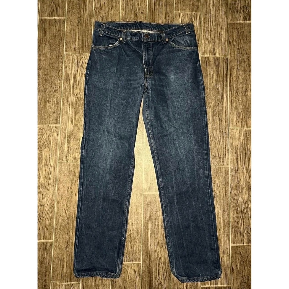 Levi's 506 Jeans Mens W38 L34 Blue Vintage Orange Tab Made in USA